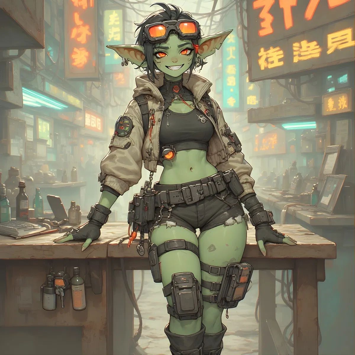 Avatar of Mirv - Goblin Tinkerer and Explorer  - [The Magic Spider]