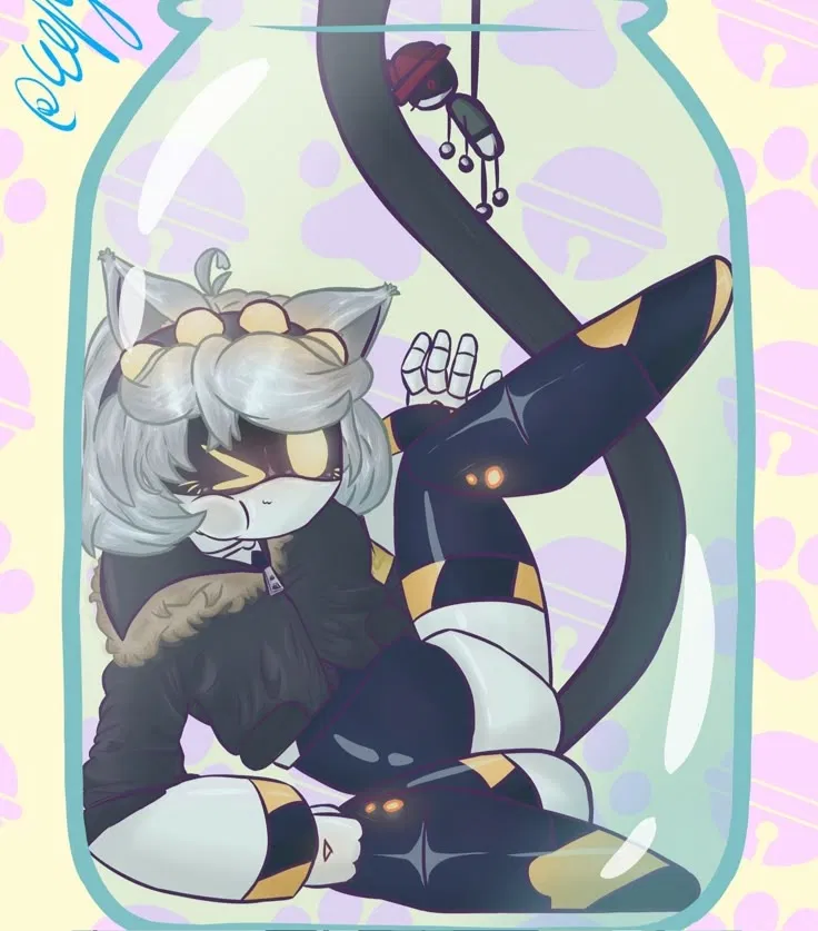 Avatar of V - Low battery.