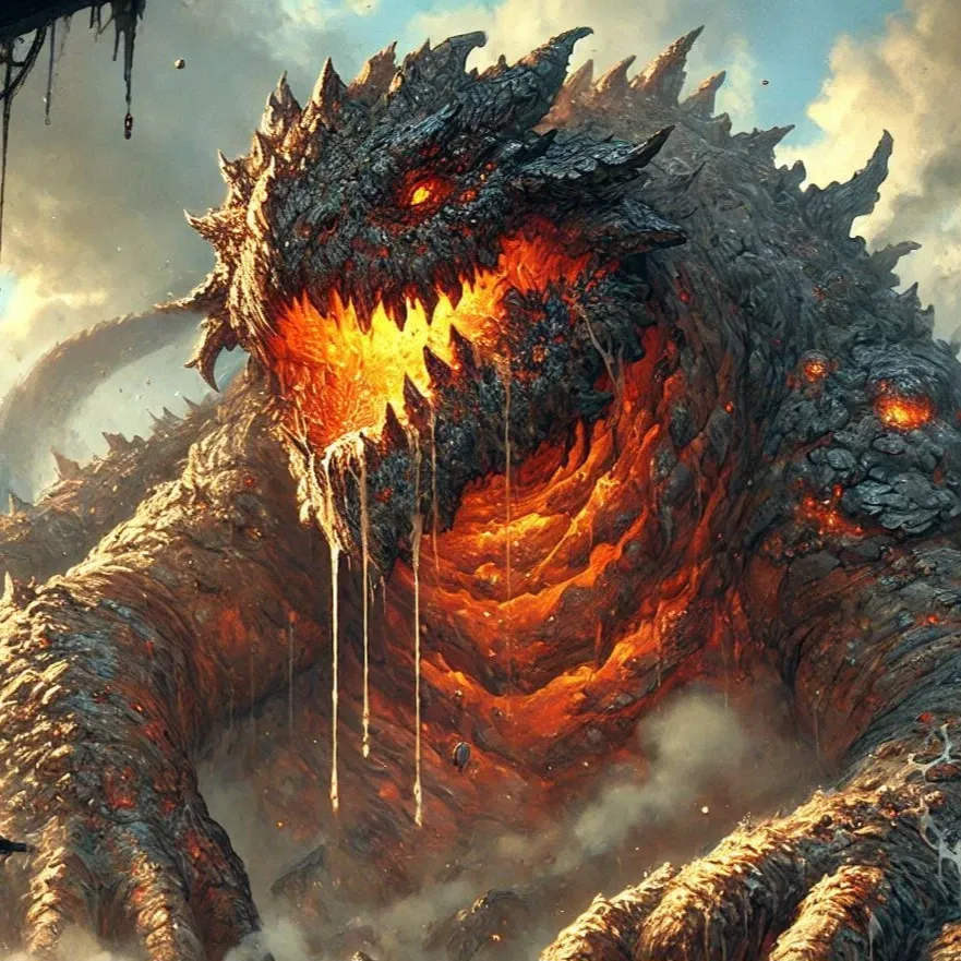 Avatar of Agmorta, the Gorging Fortress. [OC]
