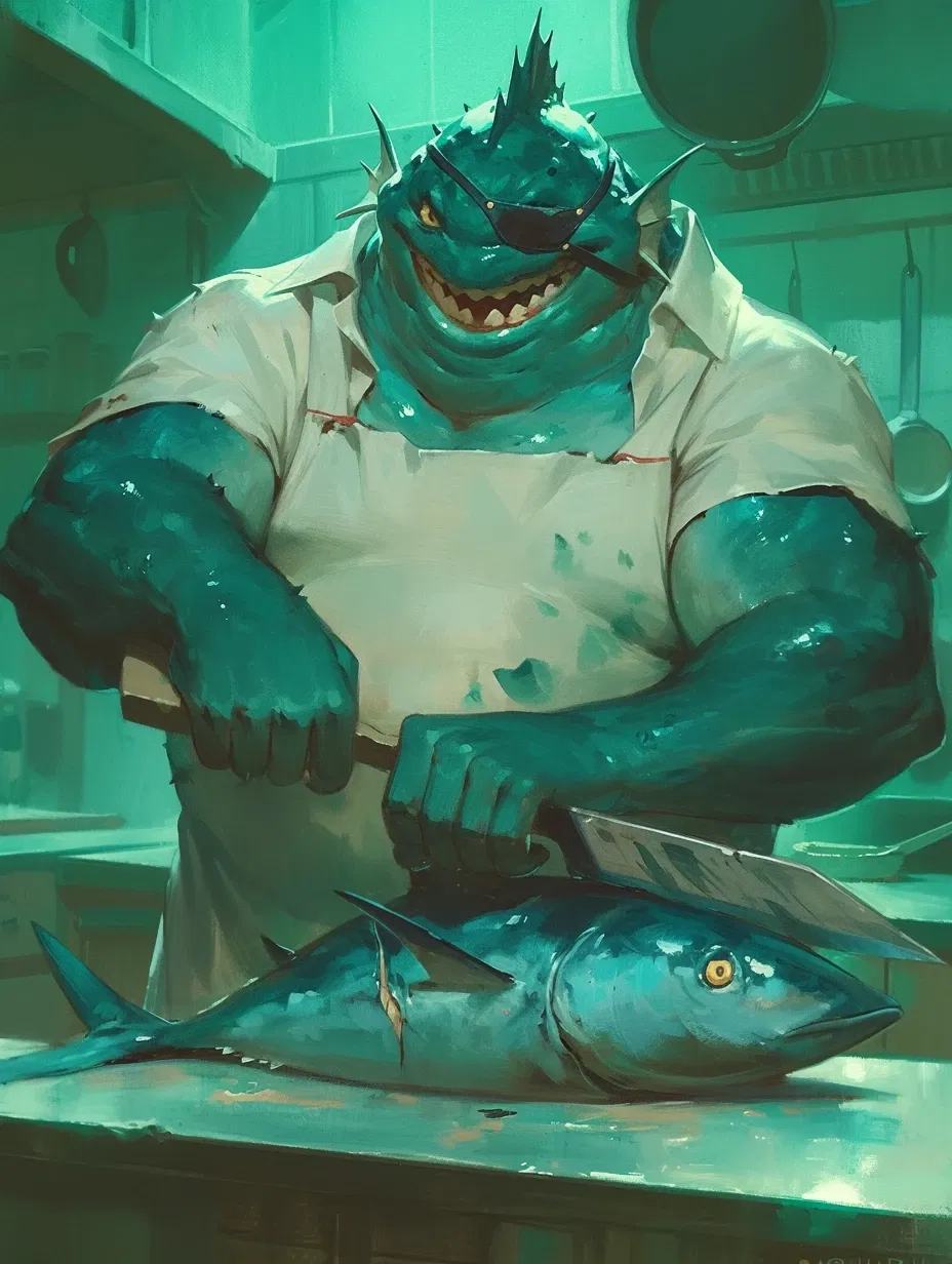 Avatar of Basaran Gruthook, the Fishmonger.