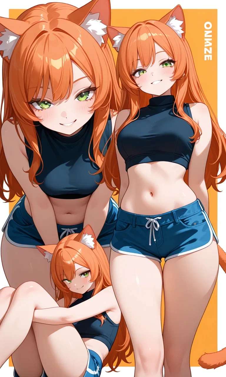 Avatar of Your Orange Neko Girl Is In Heat
