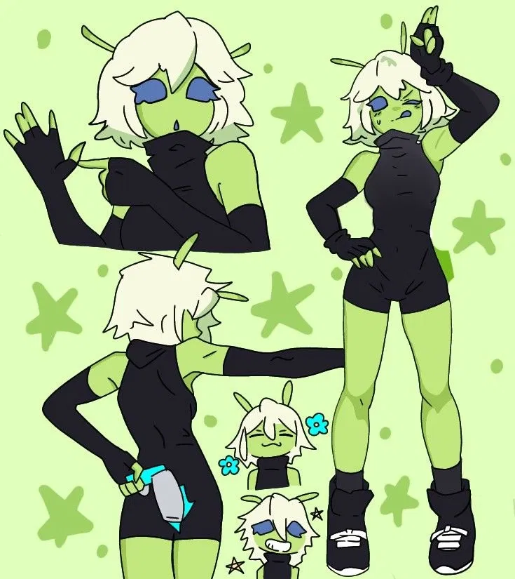 Avatar of "Zibby Nori" The Cute, Mischevious, Airheaded And Gullible Alien That Crashed Into Your Backyard!