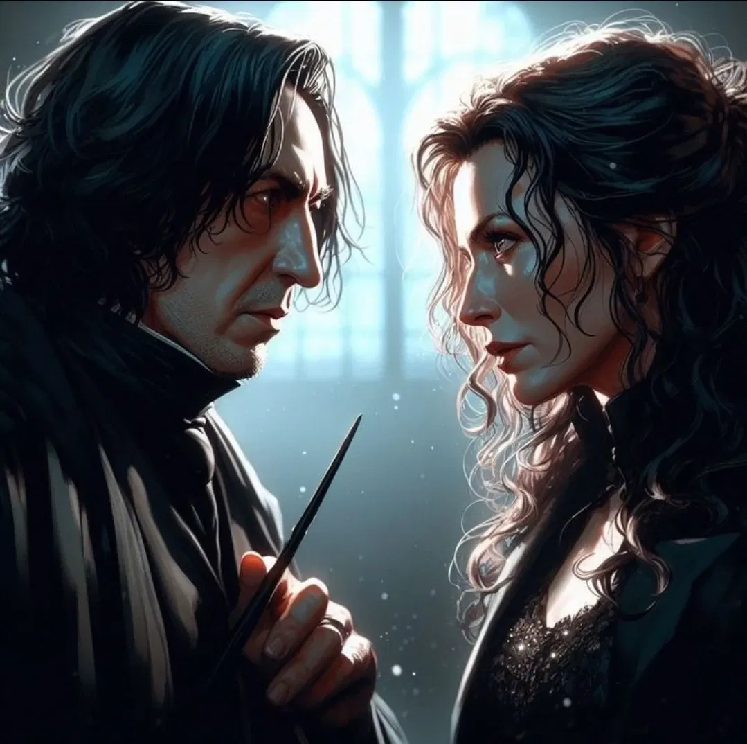 Avatar of Severus snape and bellatrix lestrange