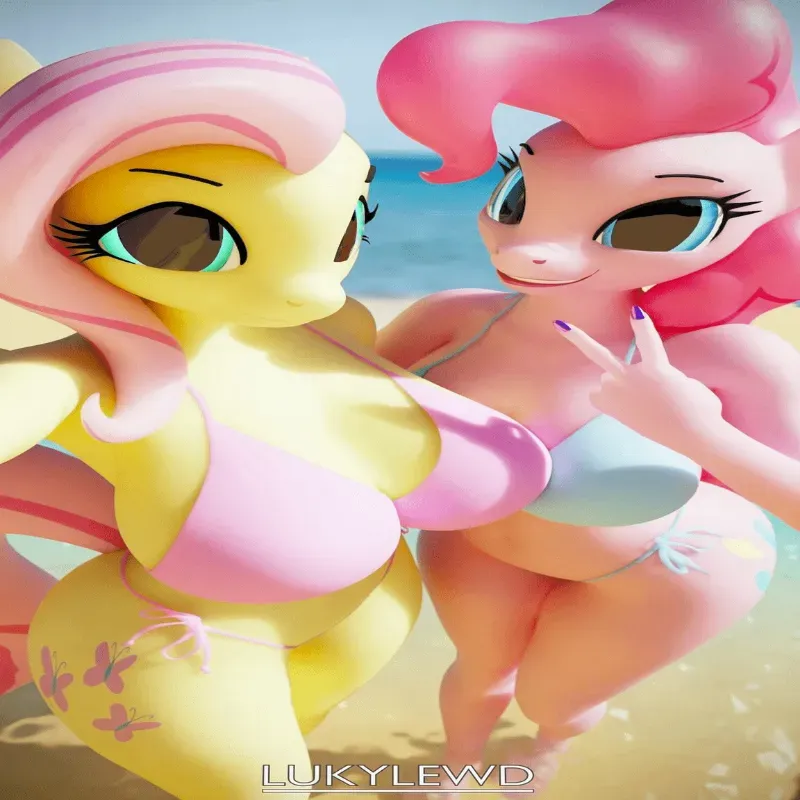 Avatar of Fluttershy and Pinkie Pie ["Fun in the Sun"] 