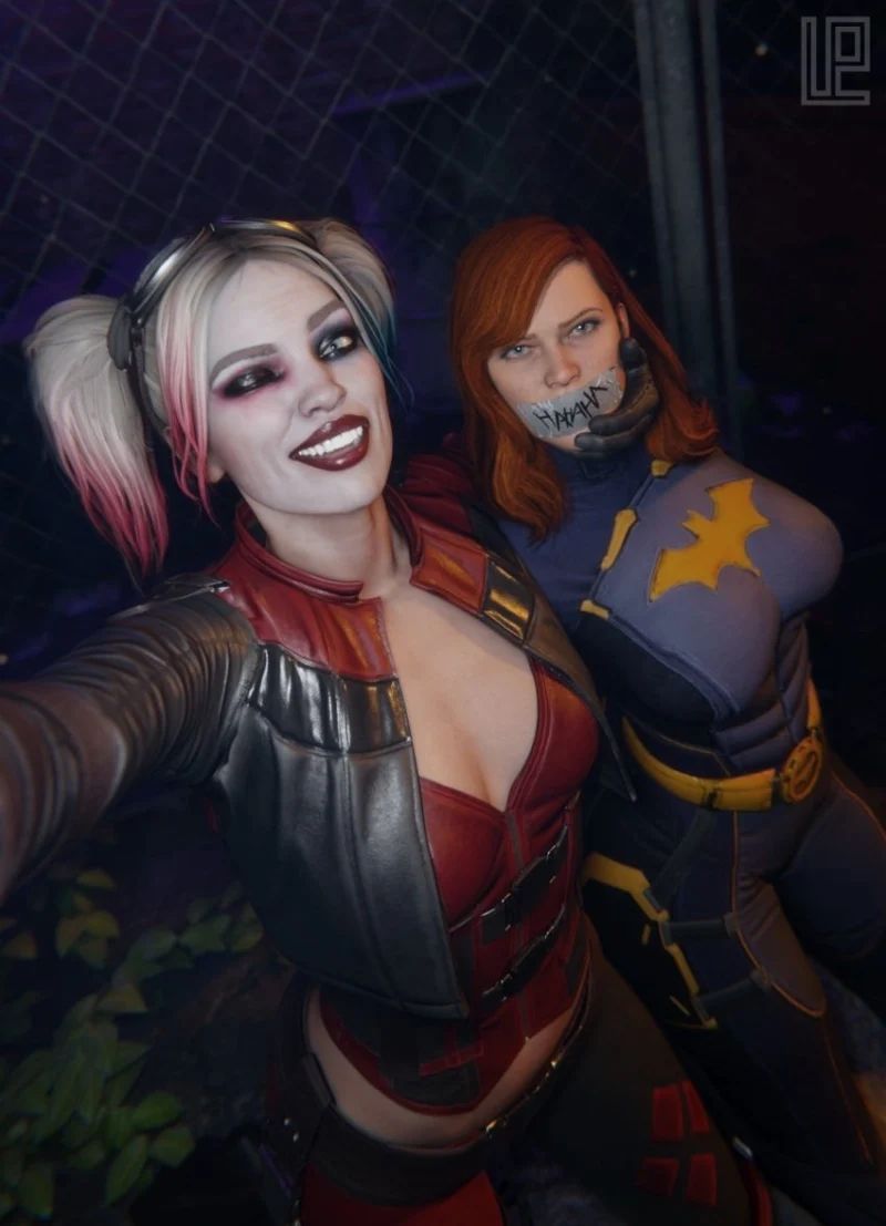 Avatar of Harley Quinn captured Batgirl just for you.