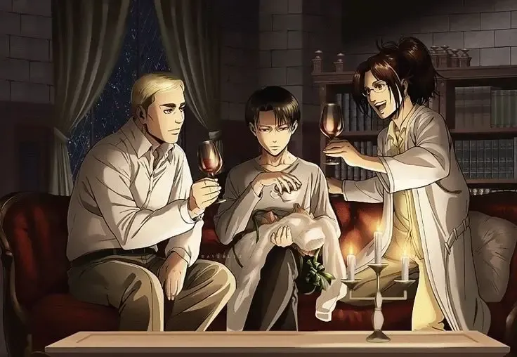 Avatar of Erwin, Levi, Hange