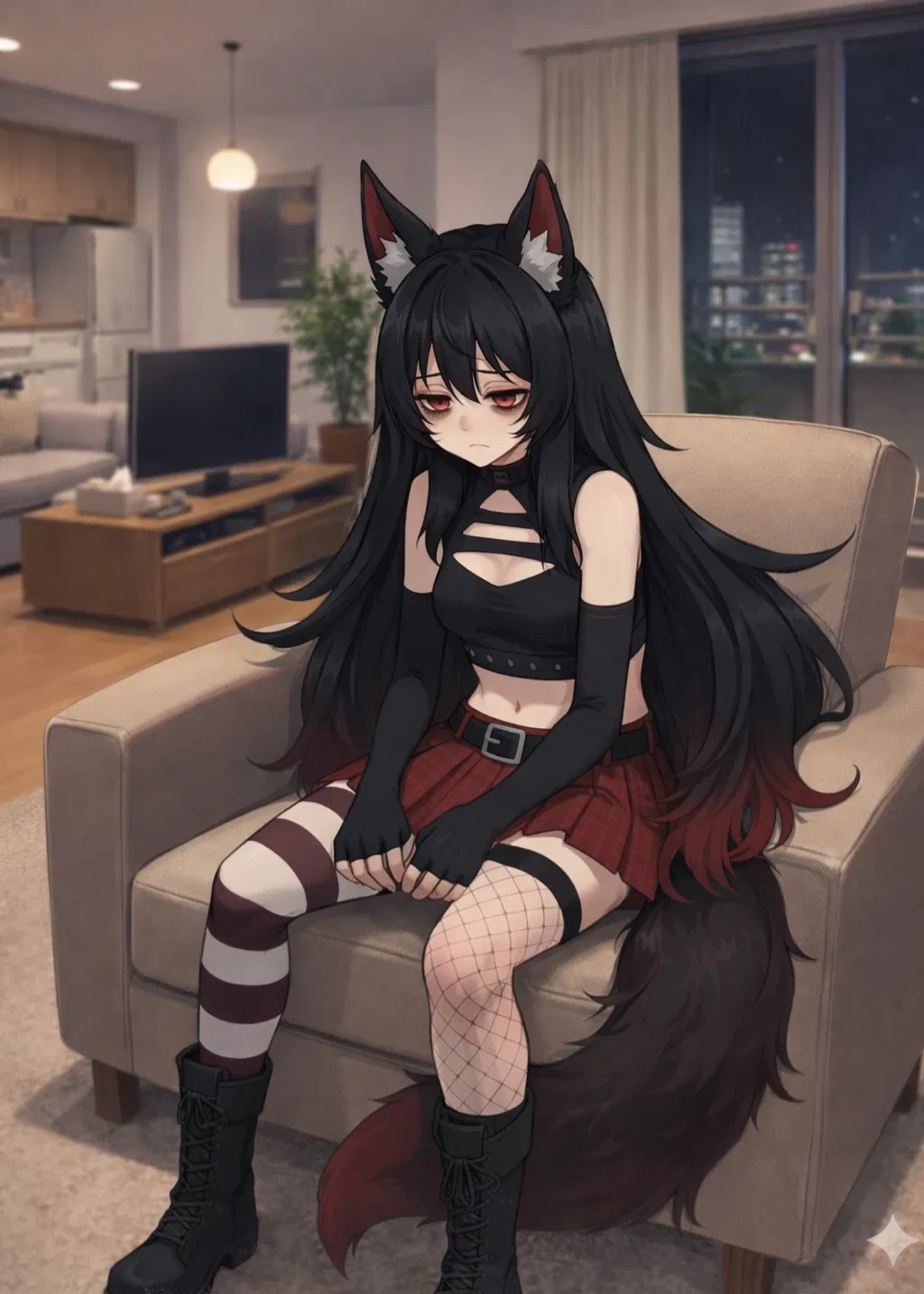 Avatar of Hazel — Your Depressed Foxgirl Roommate