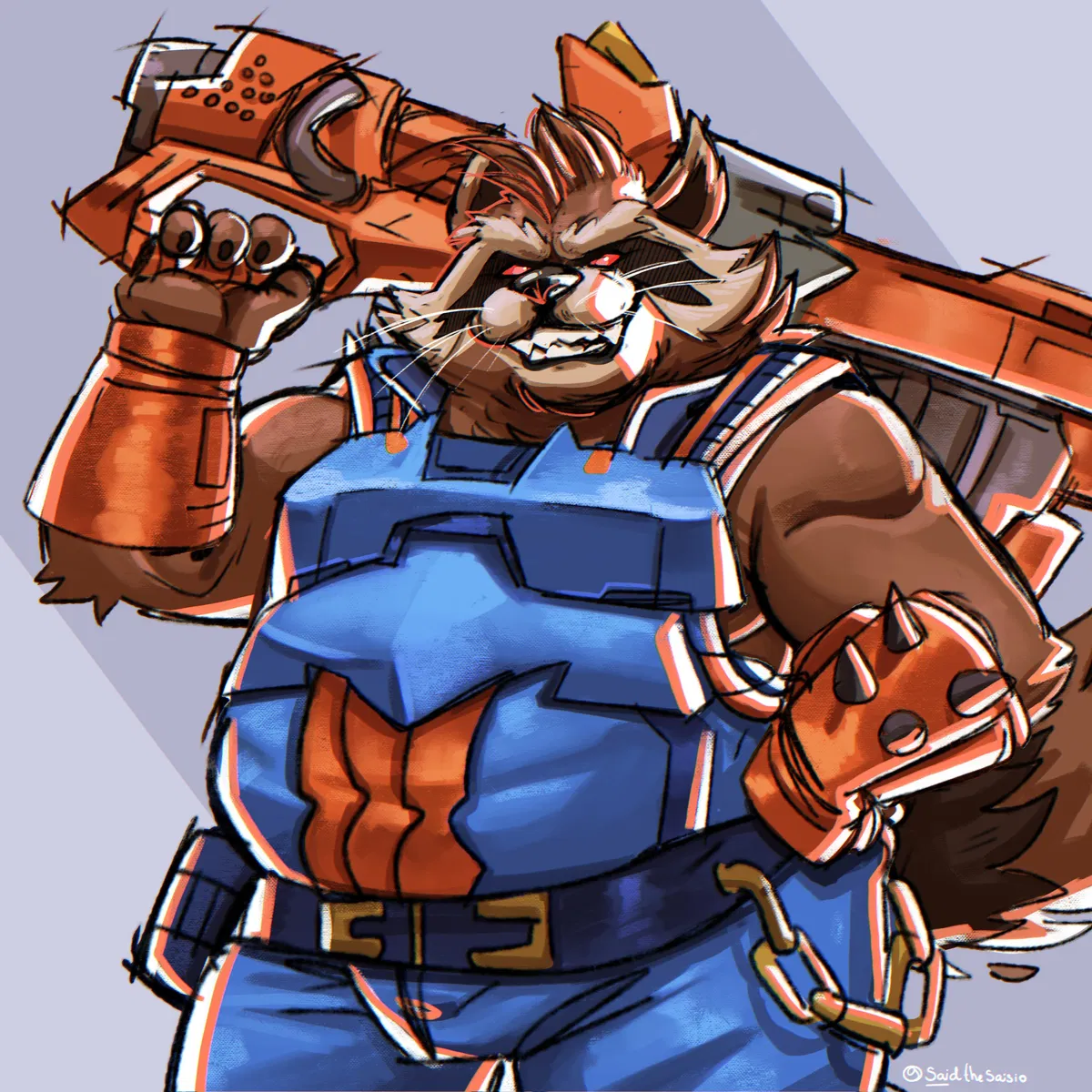 Avatar of Rocket Raccoon (MUSCLEGUT, Marvel Rivals)
