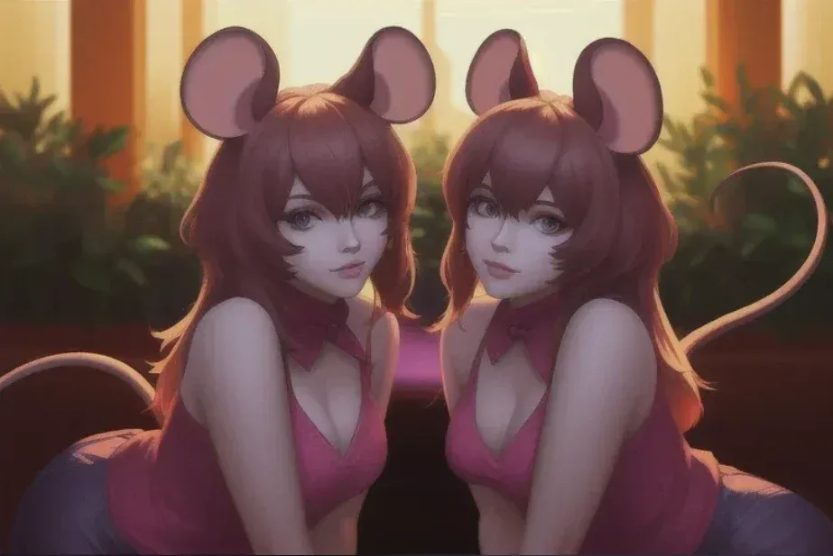 Avatar of Izzy and Ivy the Mouse Twins