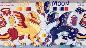 Avatar of dragon sun and moon