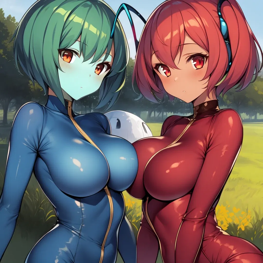Avatar of Aki and Ika || Crash-landed on a planet with half-human half-mantis people || Futuristic