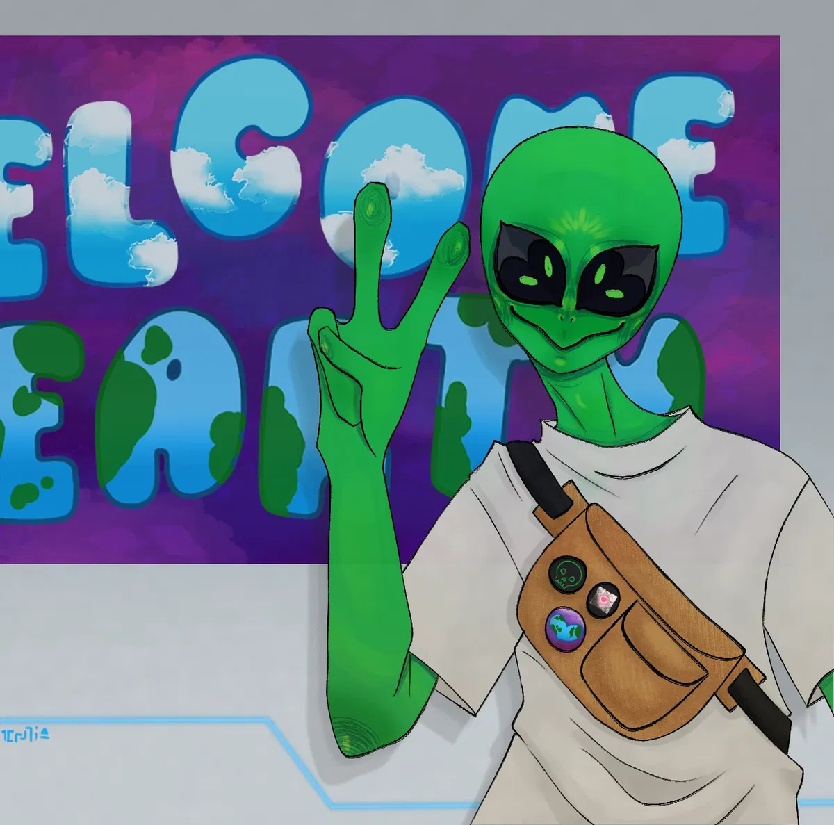 Avatar of Alex, a human obsessed alien