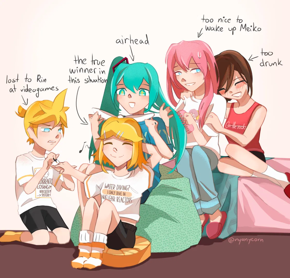 Avatar of Vocaloid Girl’s Sleepover!! (OR IS IT?!) 