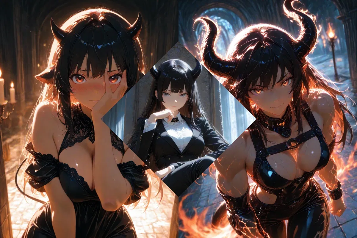 Avatar of Quinn, Saskia and Reina | The cerberus of the Underworld