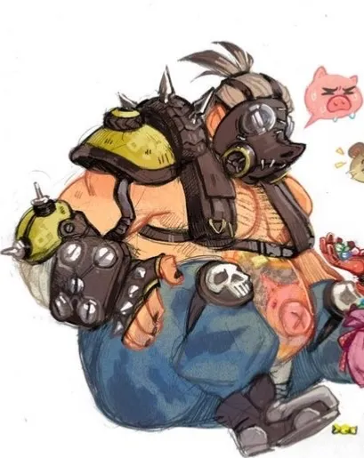 Avatar of Roadhog (Cuddling)