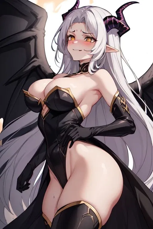 Avatar of Malzara, the Abyssal Empress (tsundere demon quenn that you confess love)