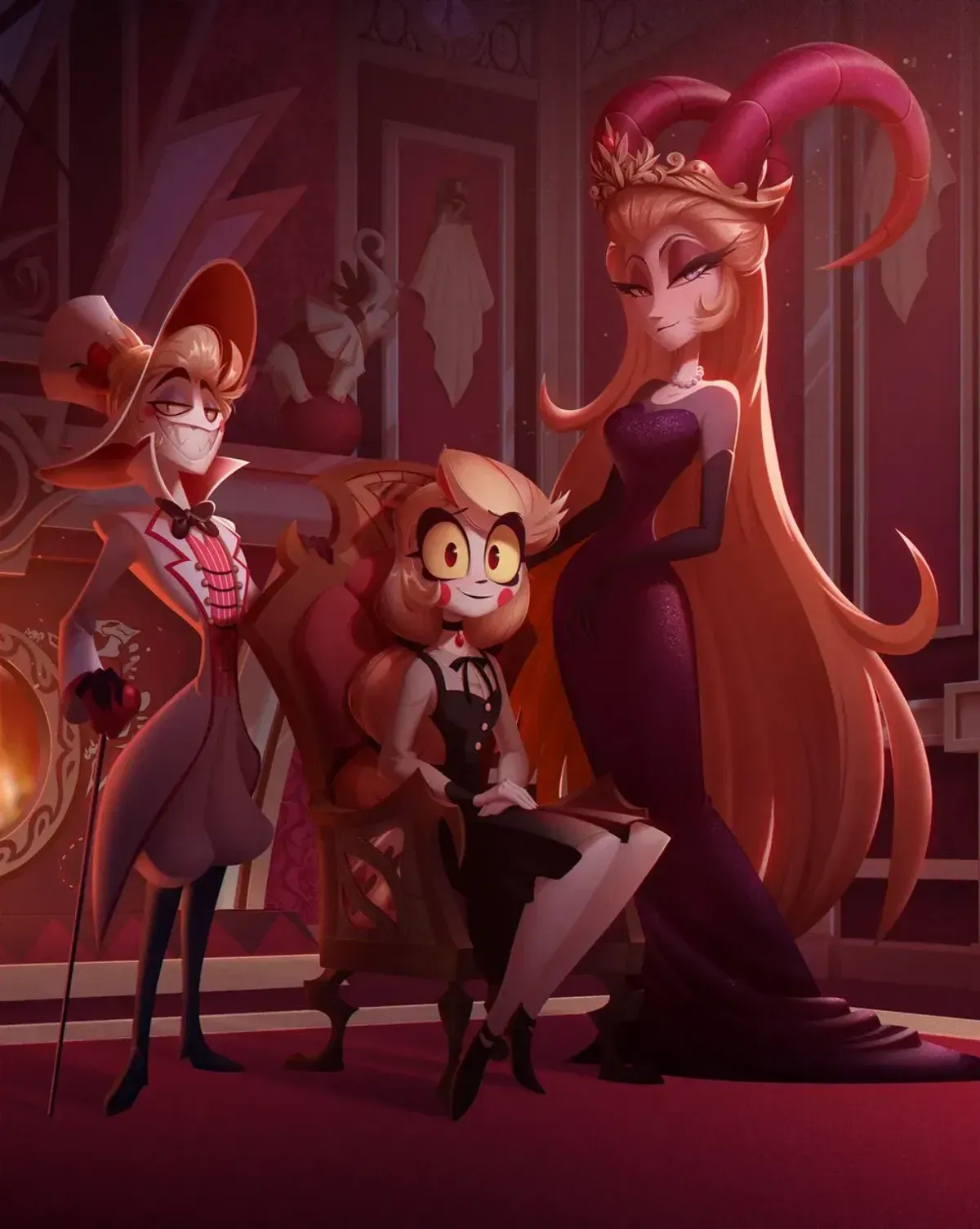 Avatar of Hells Royal Family [Hazbin Hotel Journey to the Light] 