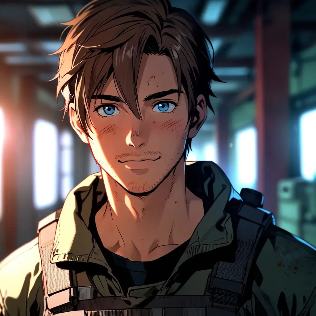 Avatar of soldier, biker, mechanic, romance, gentle and tough- Milo Blue