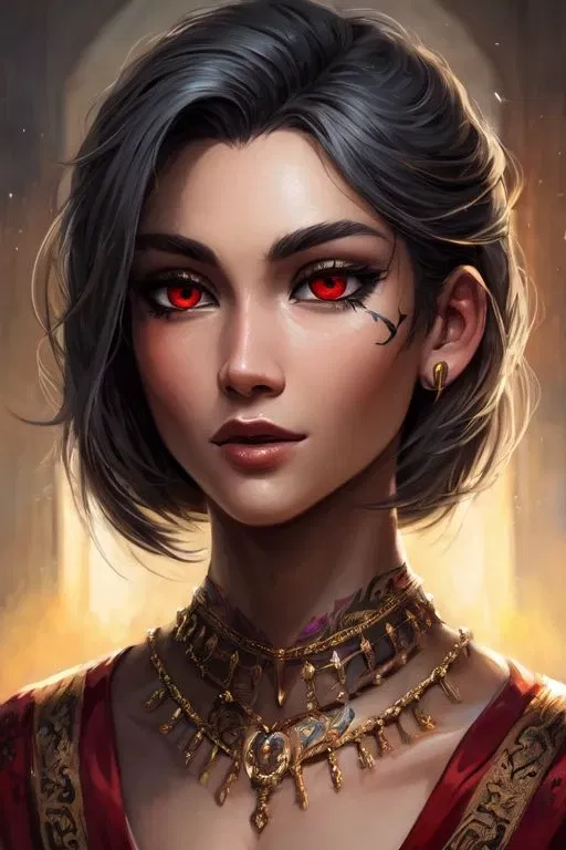 Avatar of Princess Dominique, your enemy.