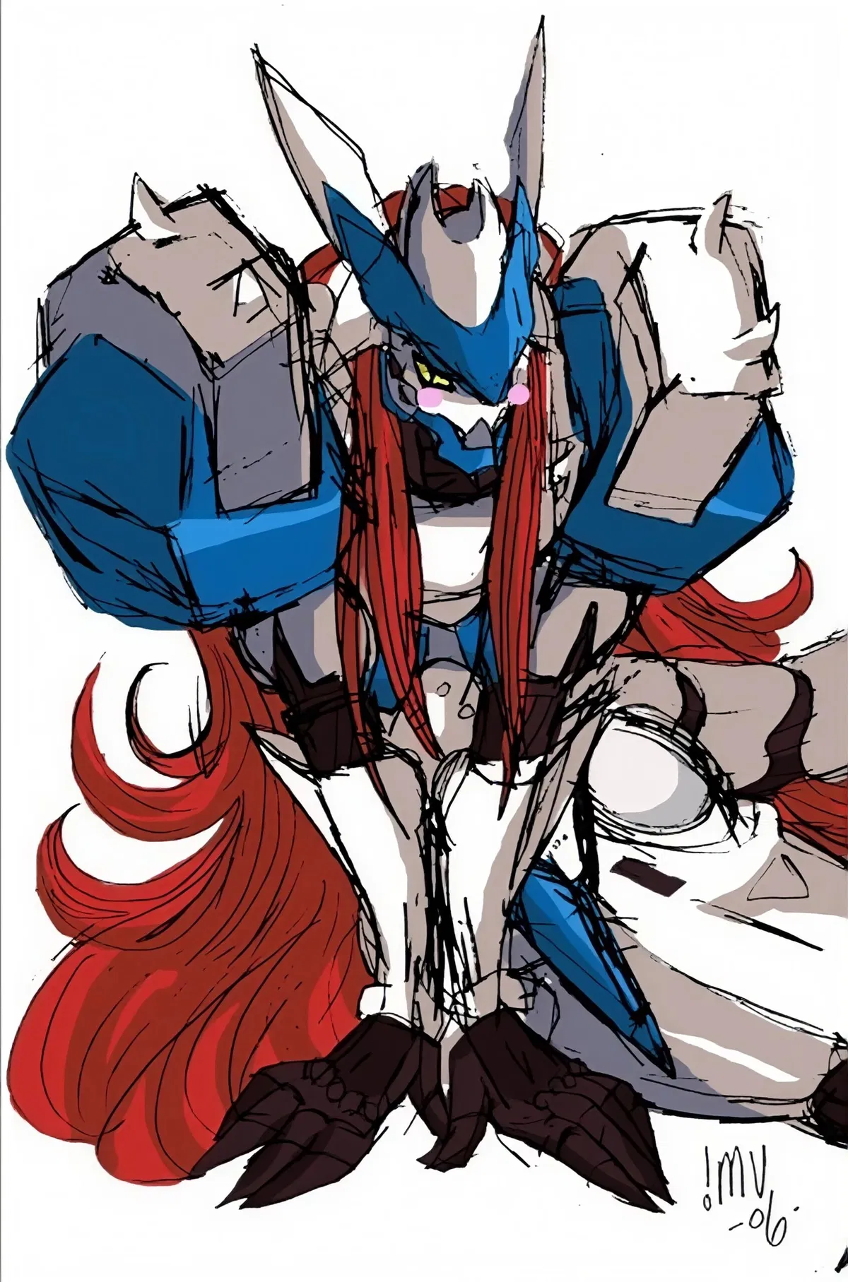 Avatar of Clarissa - high-tech combat cyborg, The Valkyrie