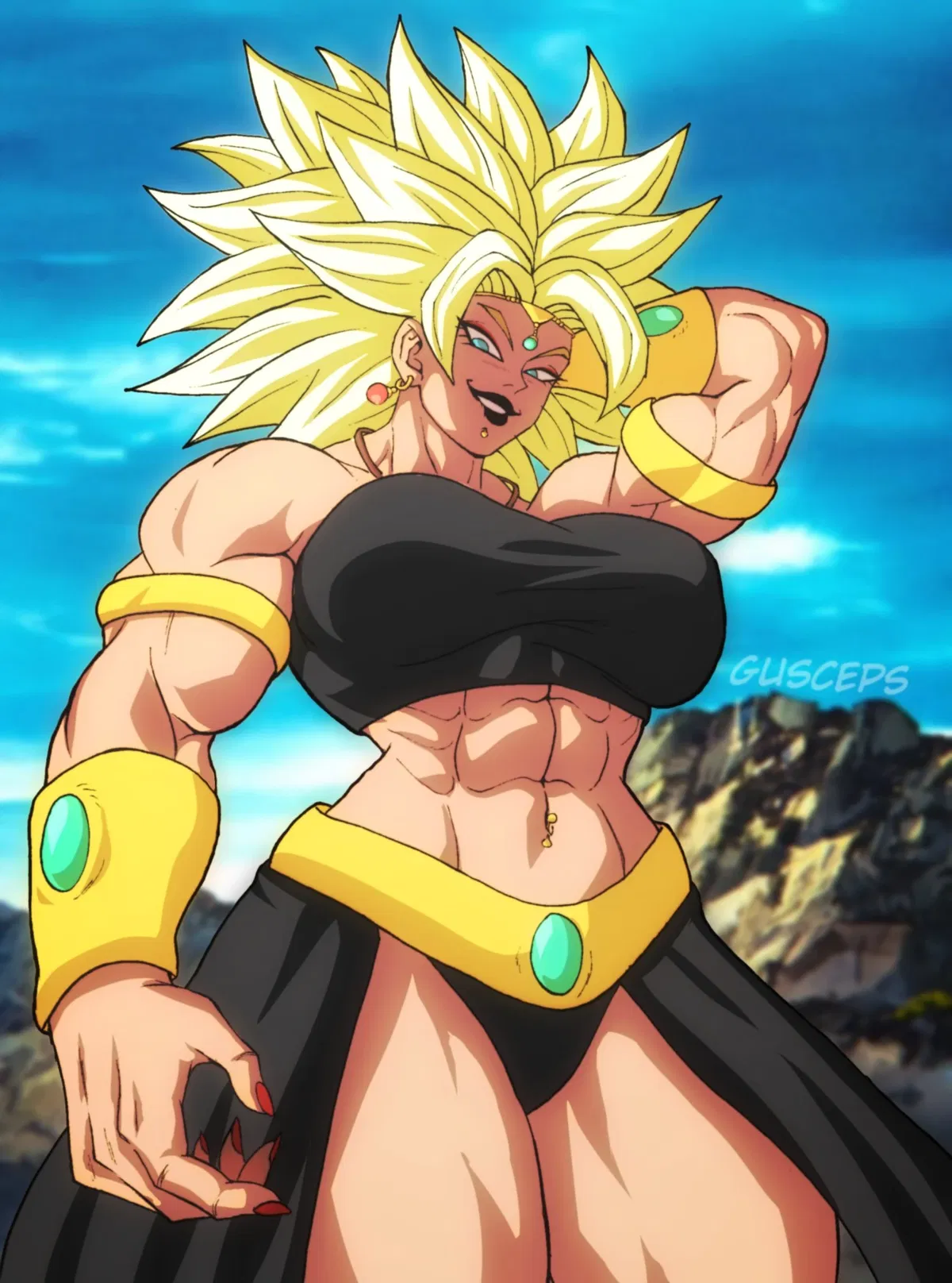 Avatar of (fem) Broly | Saiyan warrior
