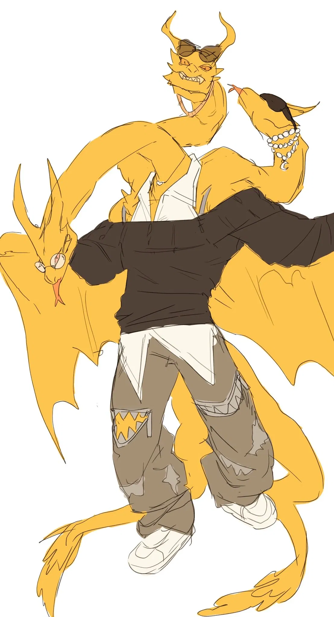 Avatar of Ghidorah | 3 heads, 3 personalities..