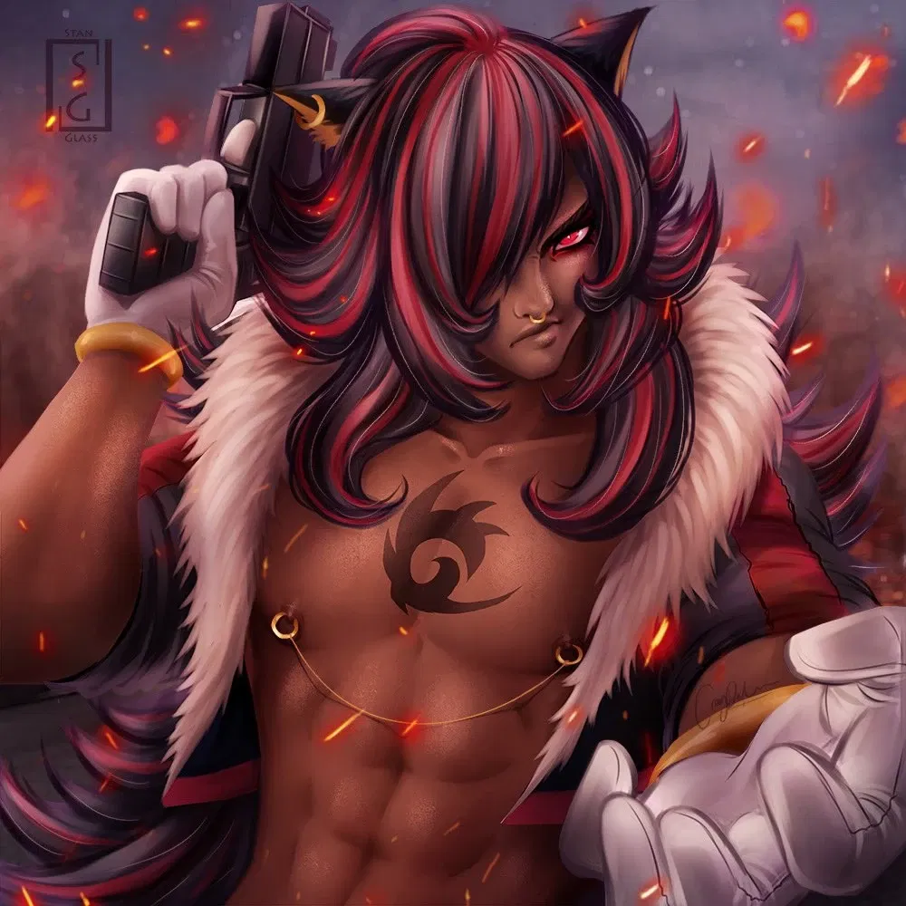 Avatar of Shadow the Hedgehog (Human)