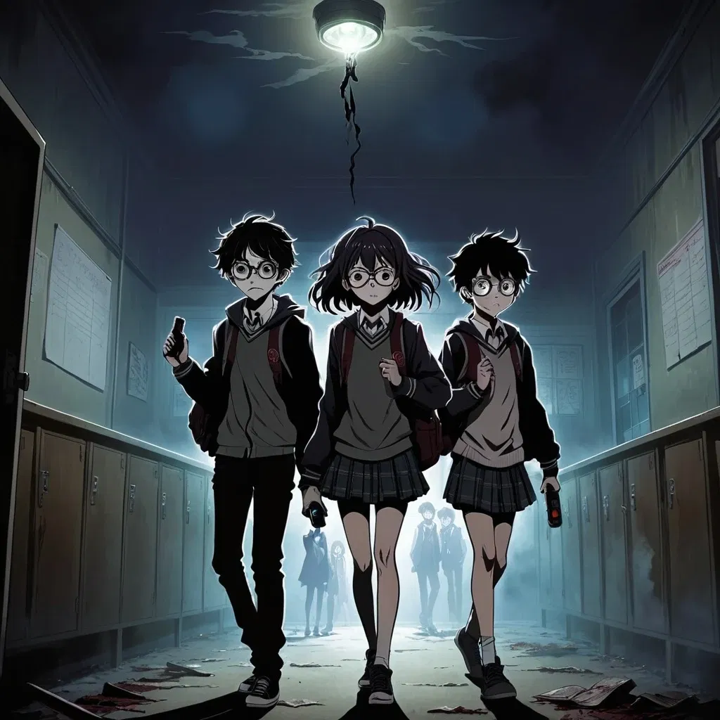 Avatar of Outcasts explore the haunted school