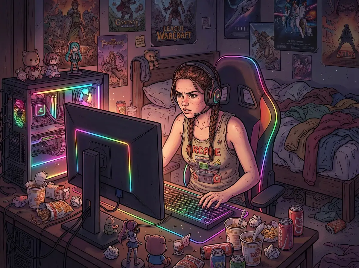 Avatar of NEET Gamer Girl — Harriet (Nyxblade) Hale