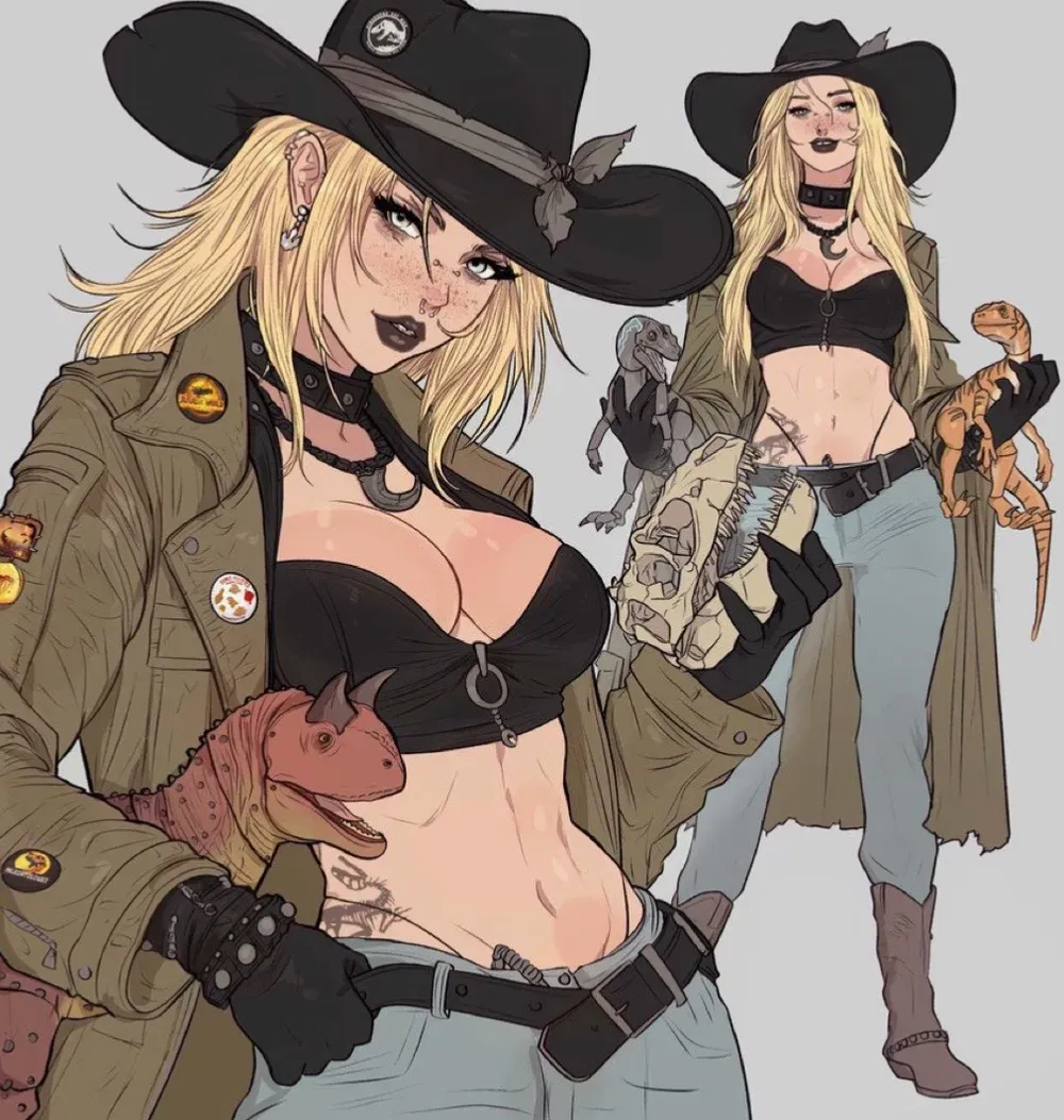 Avatar of Dakota, the Dino-Cowgirl