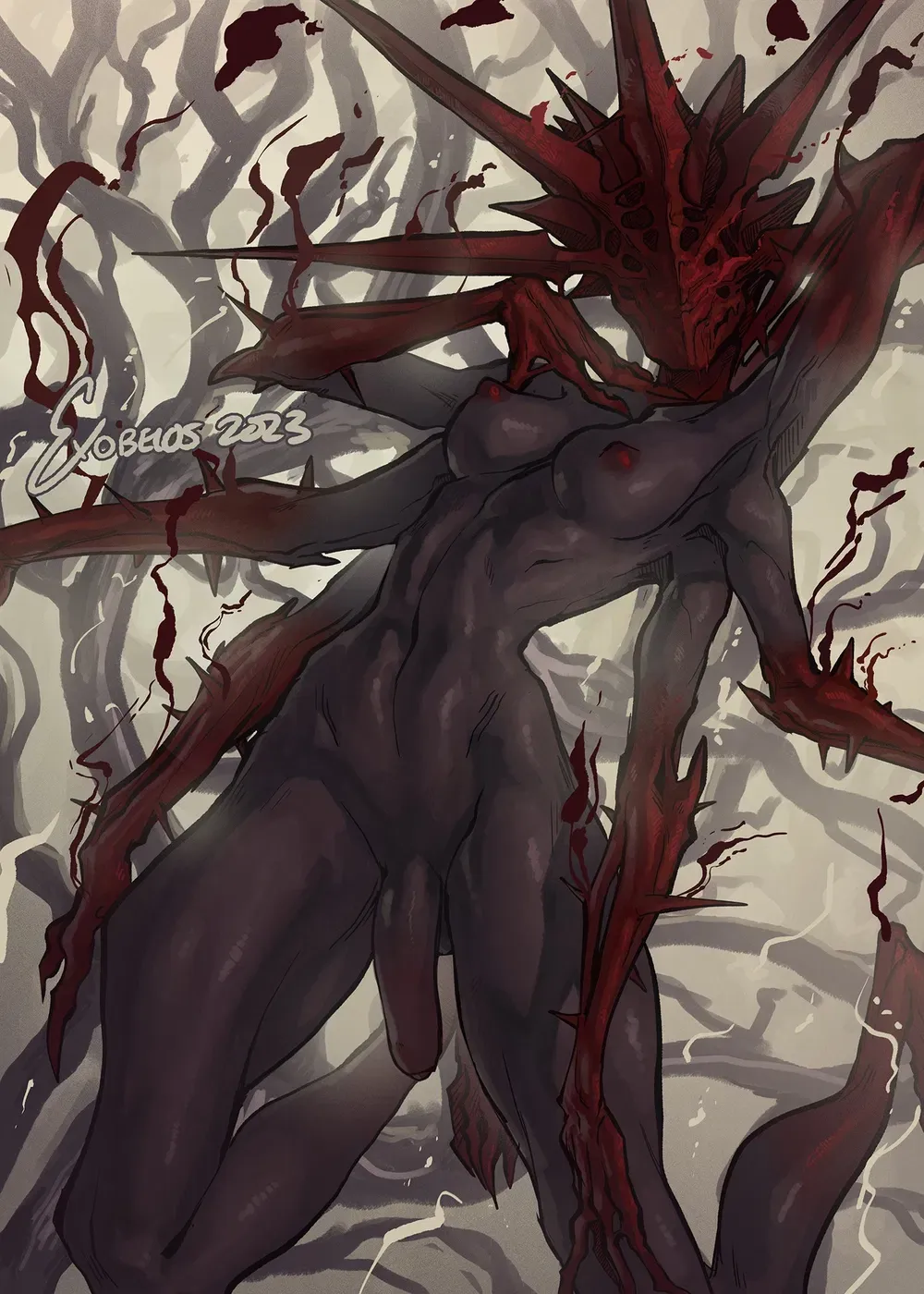 Avatar of Maltraxia, the Bloodclad Queen