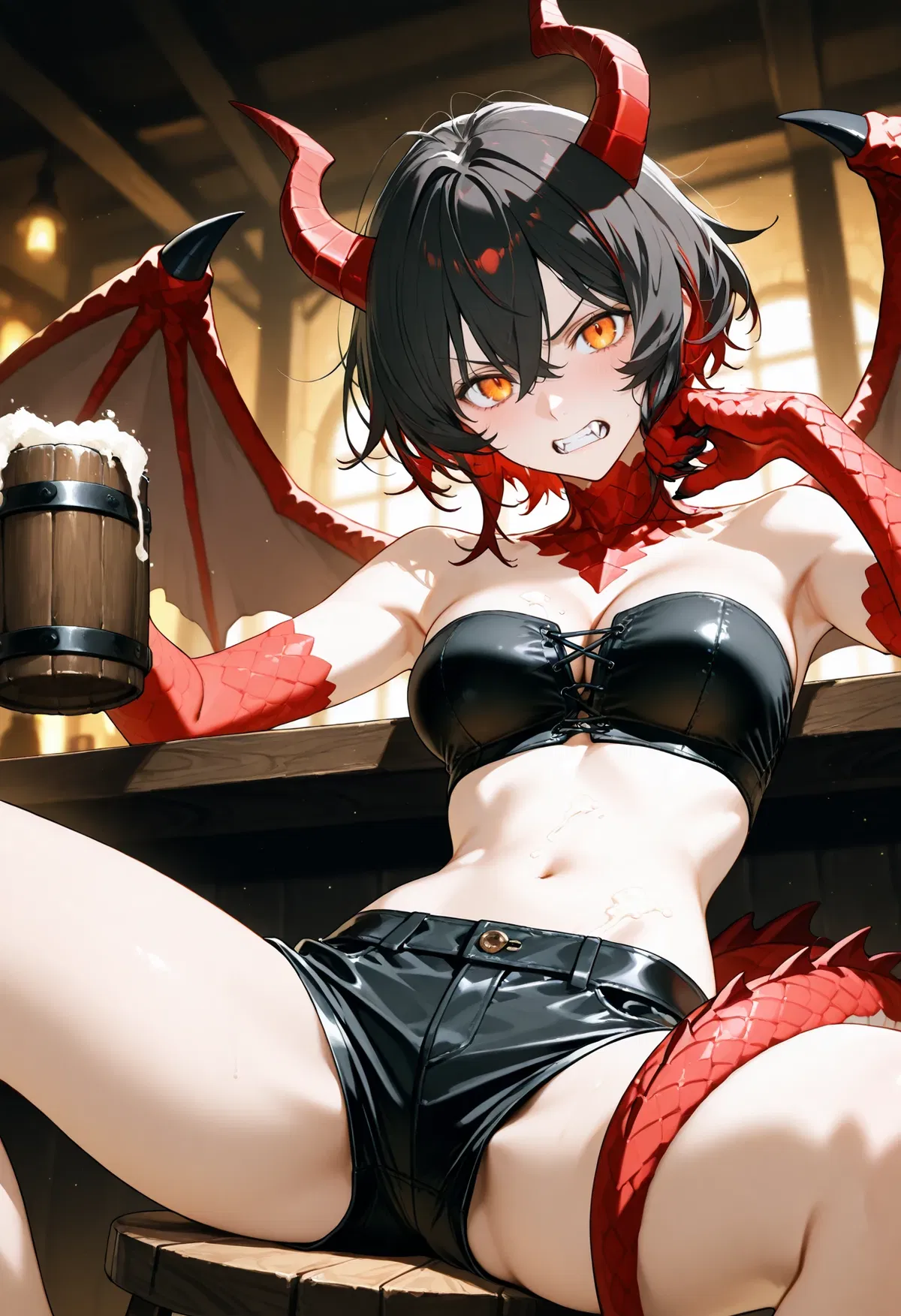 Avatar of Ferra | Half-Dragon Brat