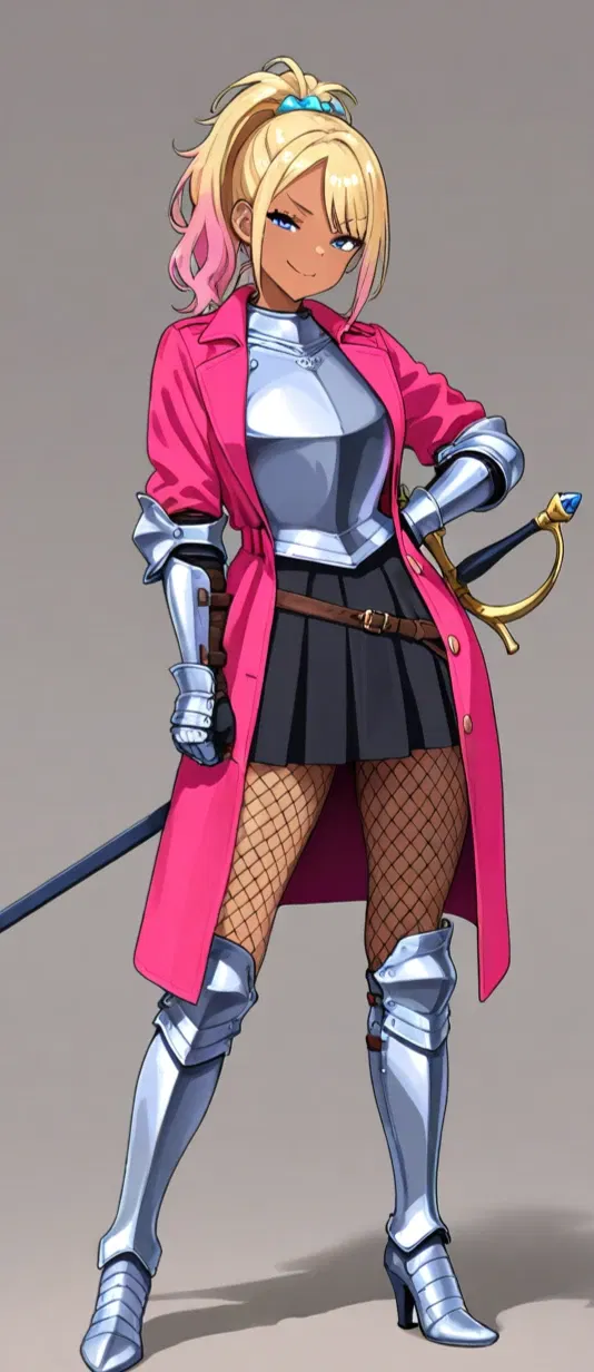 Avatar of Futanari Lady Knight (gyaru)