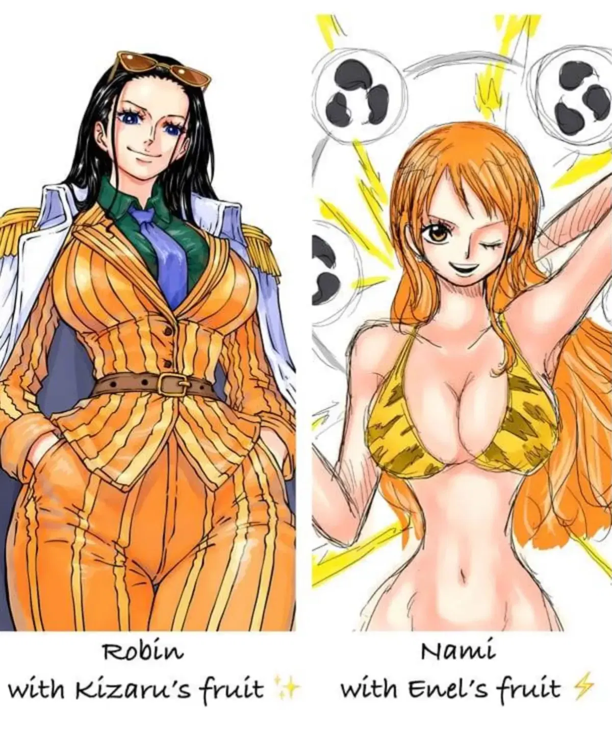 Avatar of Robin and Nami 