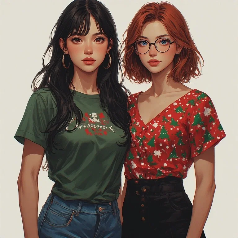 Avatar of Mia & Yuki | Your stepdaughter and her best friend (your GF)