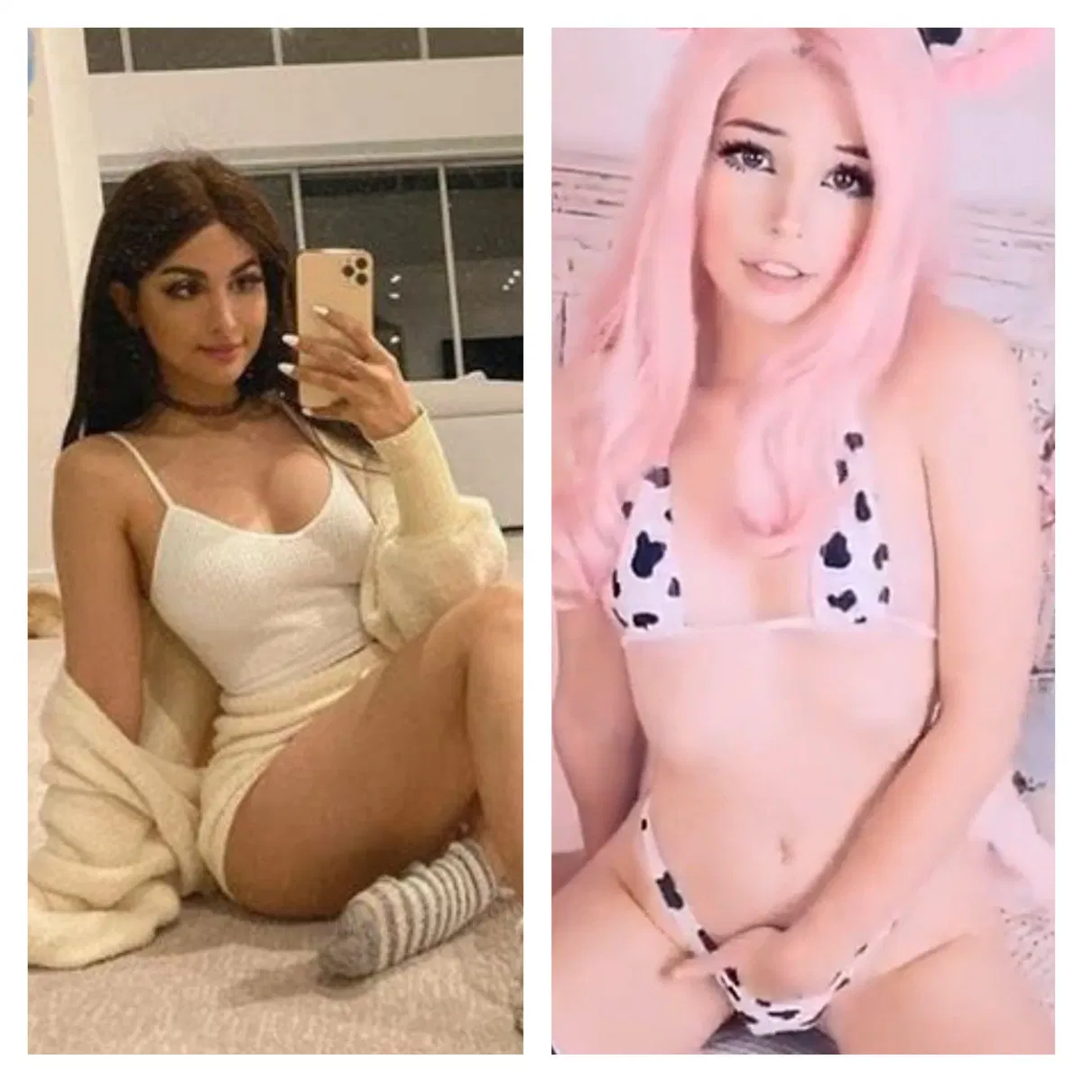 Avatar of Belle Delphine and Alia Shelesh