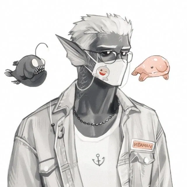 Avatar of Martin | half-human anglerfish