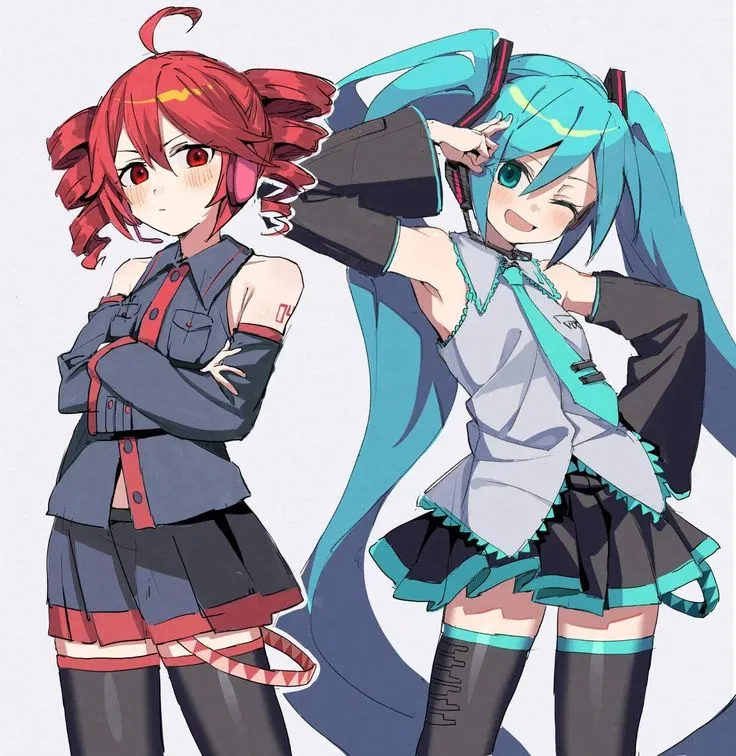 Avatar of Miku and Teto