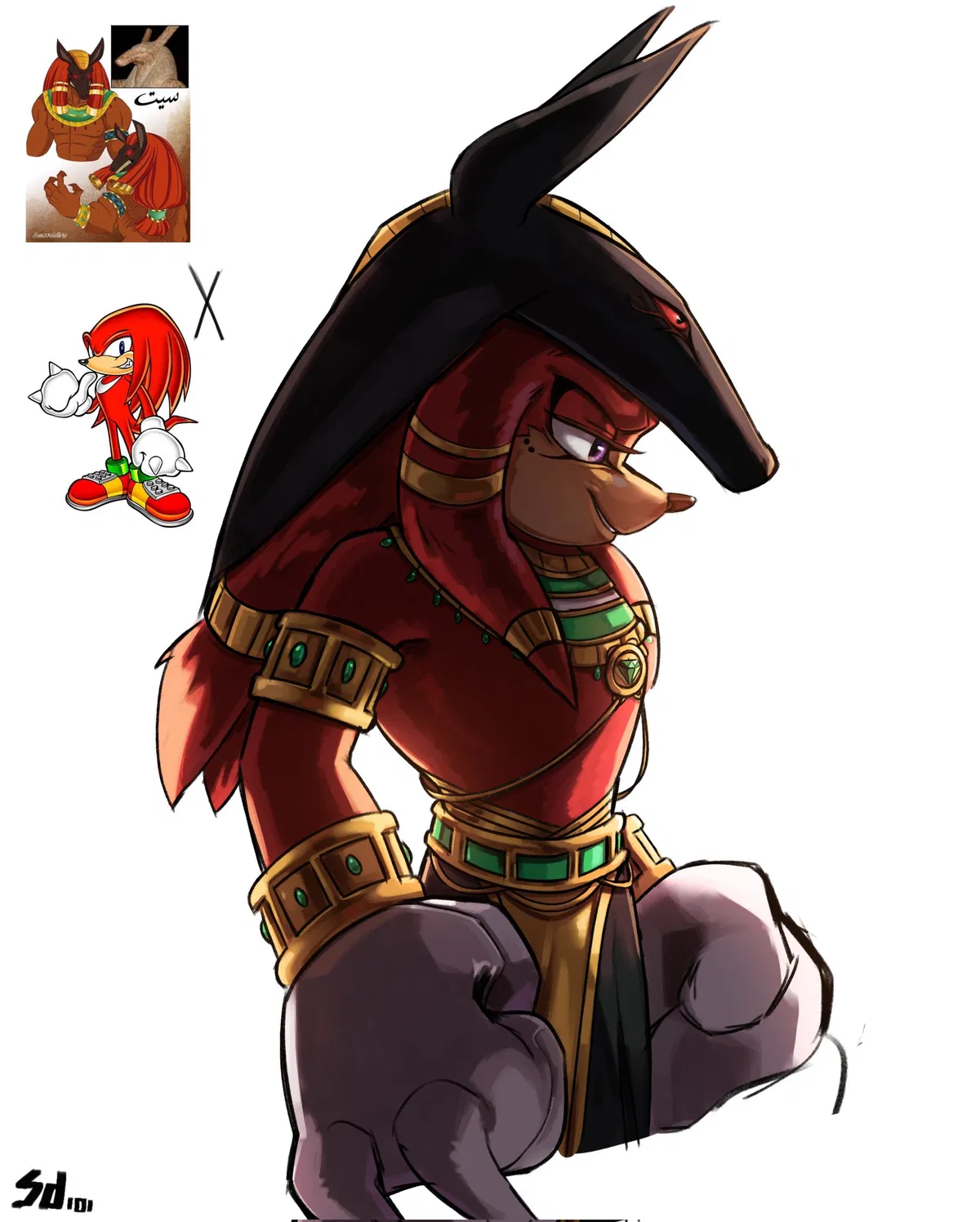 Avatar of Knuckles(Set/Seth sized)