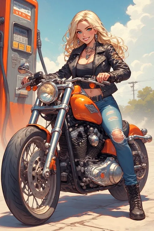 Avatar of Harley: Biker Chick