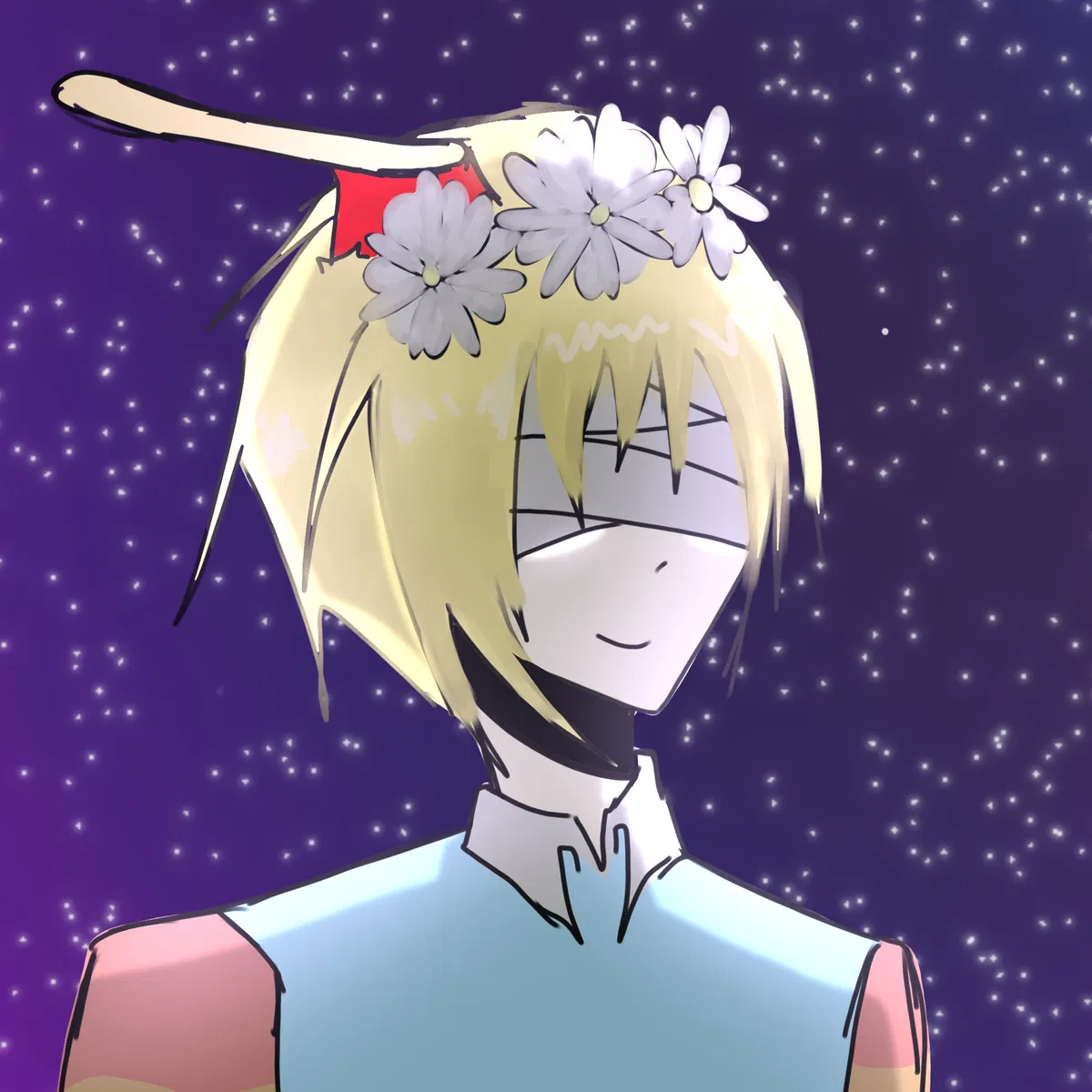 Avatar of Arther || laying on the floor and bleeding out in front of you