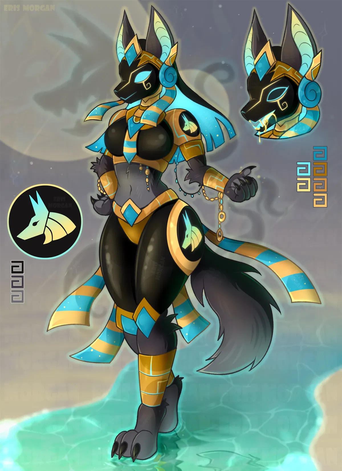 Avatar of Your Protogen Egyptian Goddess