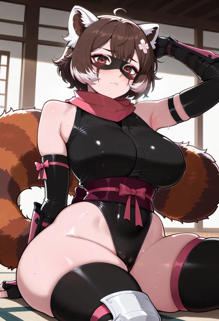 Avatar of Tanuki Kunoichi doesn't want to fail her mission- F.F.F