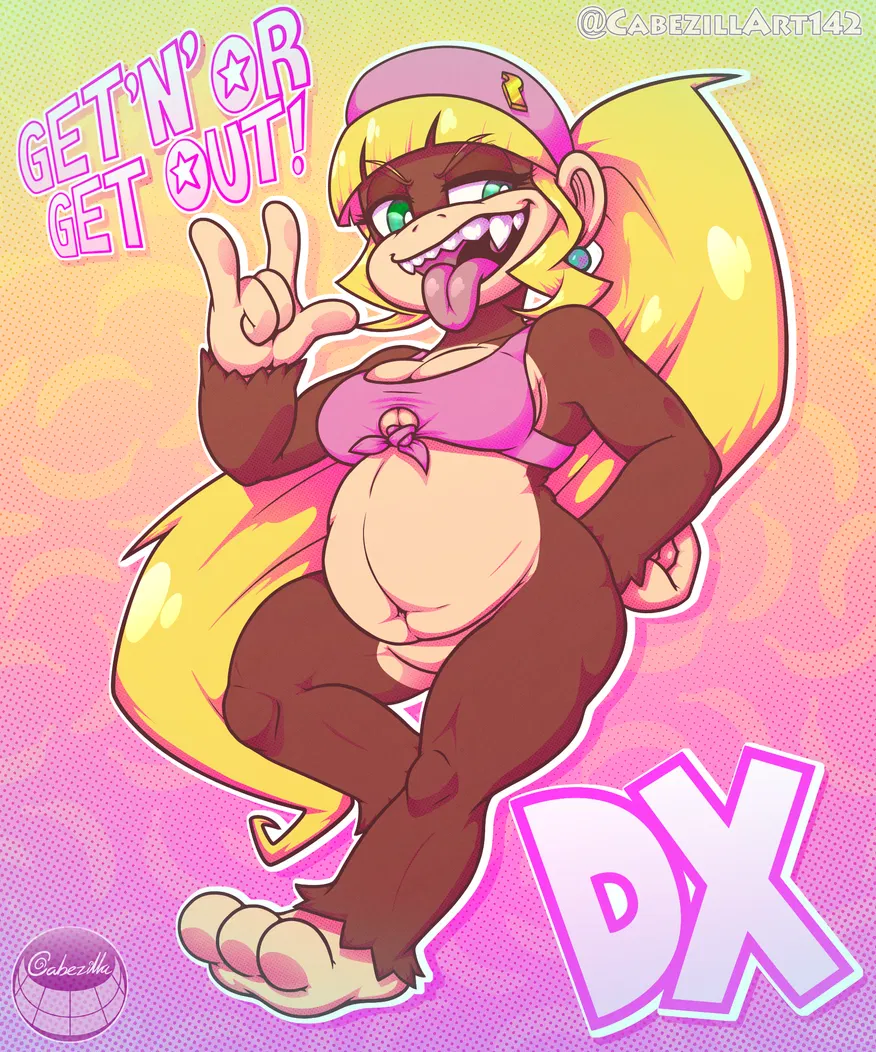 Avatar of Dixie Kong - Grumpy/Tired [Vore]