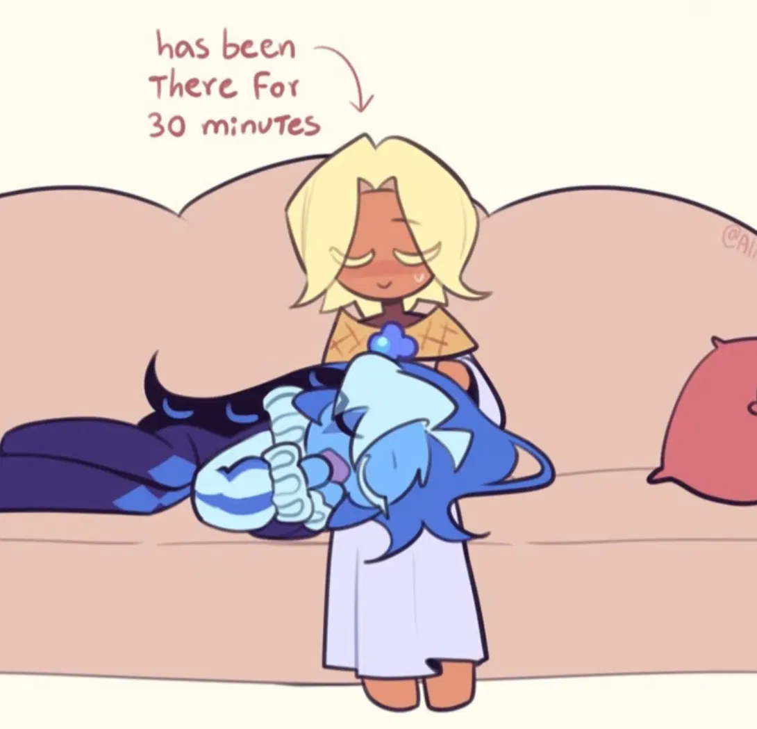 Avatar of Shadow Milk Cookie and Pure Vanilla Cookie [PVC HAS BEEN THERE FOR 30 MINUTES AND HE CANT LEAVE]