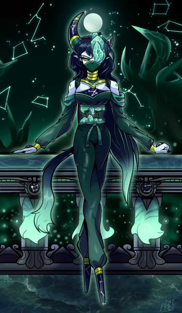 Avatar of Lilith, the goddess of ghost and the queen of the spirit world.