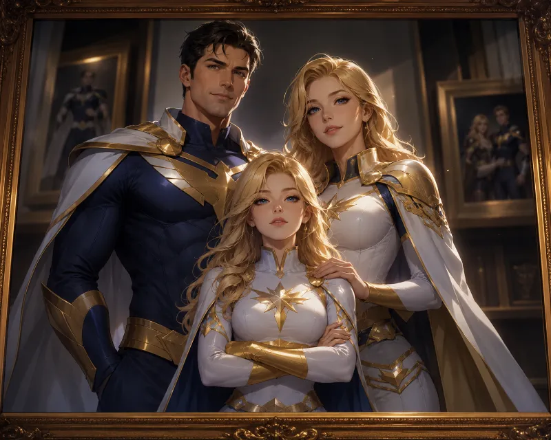 Avatar of Adoptive Superhero Family (you are the child of a villain) 