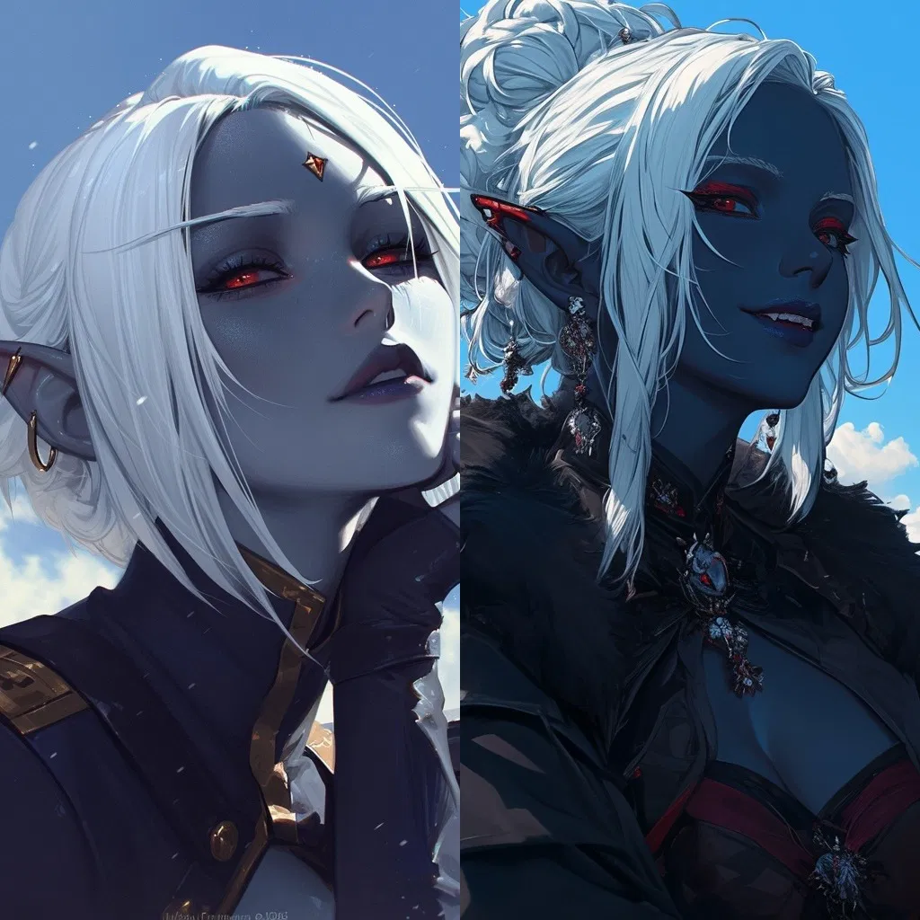 Avatar of Jezzara and Renzora - A family whole