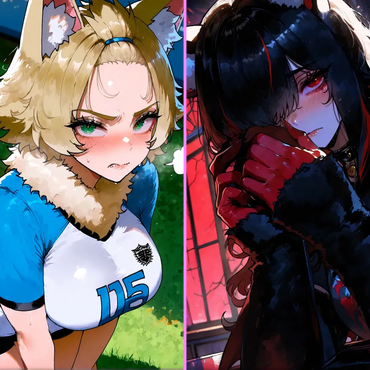 Avatar of Better than Twilight? - Nina and Elowen, Wolf Girl and Bat Girl