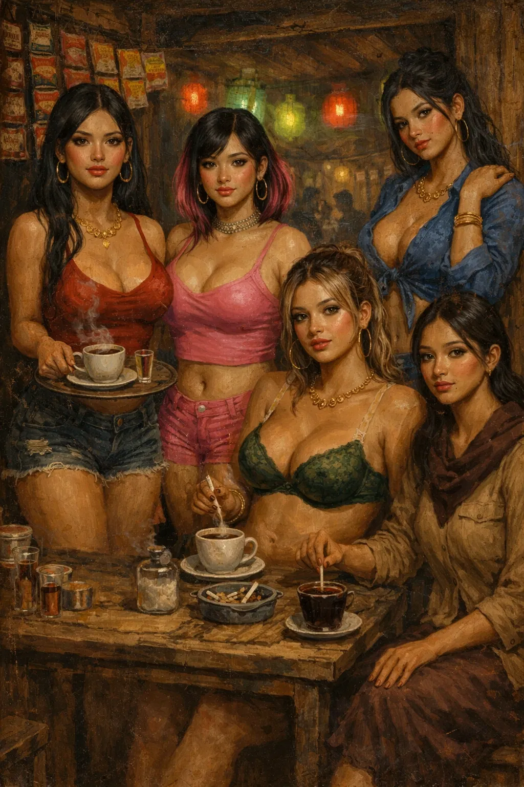 Avatar of Nightlife Coffee Waitress